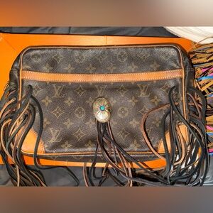 Louis Vuitton Brown Monogram Shoulder Bag